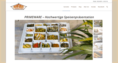 Desktop Screenshot of primeware-ceramics.de